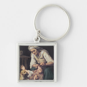 La Toilette Domestique', 1670-75 Key Ring