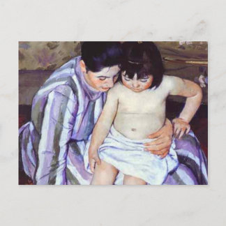 La Toilette, Mary Cassatt Postcard