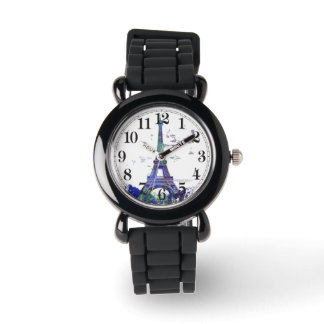 La tour Eiffel colour splash Watch