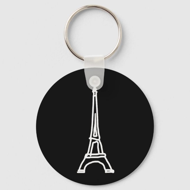 la Tour Eiffel Key Ring (Front)