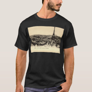 La Tour Eiffel, Paris France c1910 Vintage T-Shirt