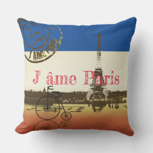 La Tour Eiffel Poster Cushion