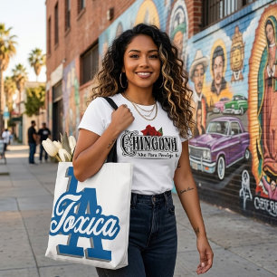 LA Toxica Reusable shopping Tote bag