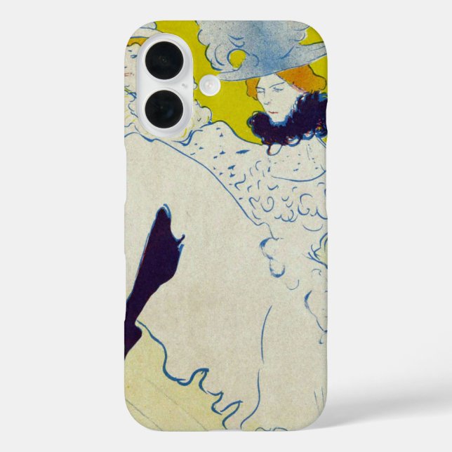 La Troupe de Mlle Eglantine by Toulouse Lautrec Case-Mate iPhone Case (Back)