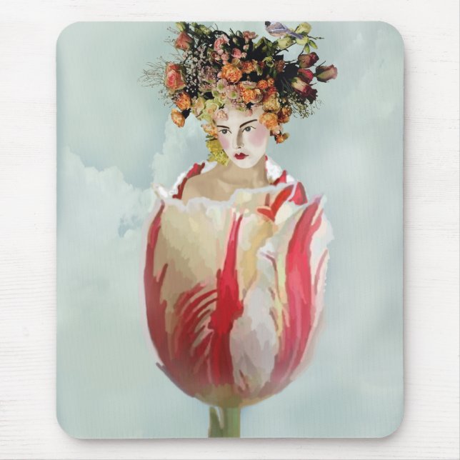 La Tulipe Mouse Pad (Front)