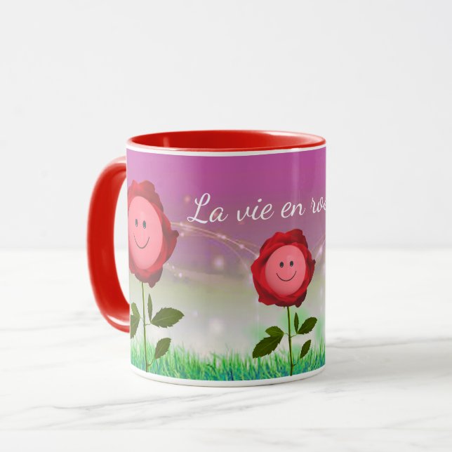 La vie en rose Mug (Front Left)