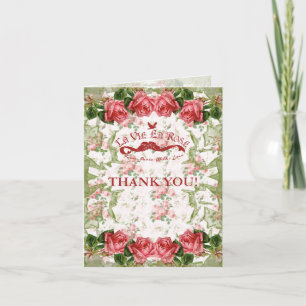 La Vie En Rose - Notecard / Thank You Card