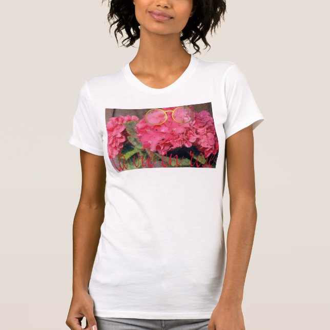 "la vie en rose" T-Shirt (Front)