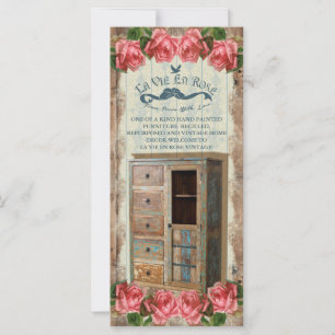 La Vie En Rose Vintage ~ Rack-/Postcard