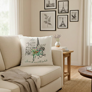 La vie est une belle balade cushion