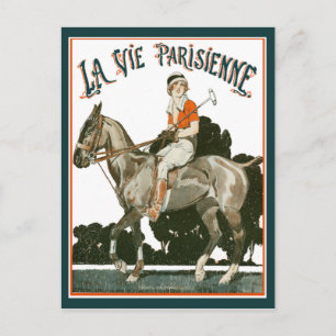 LA VIE PARISIENNE - 1919 - RENE VINCENT POSTCARD