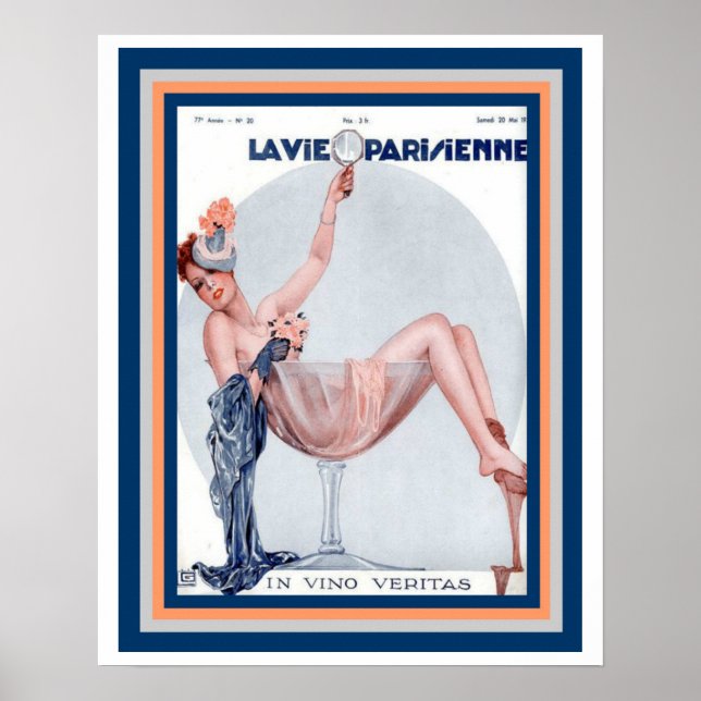 La Vie Parsienne Party Girl Poster 16 x 20 (Front)