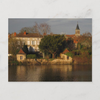 La Vienne Evening Light Postcard