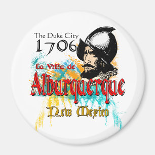 La Villa de Alburquerque Magnet