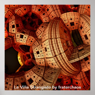 La Villa Strangianto by fraterchaos Poster