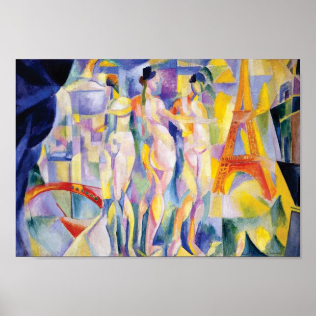 La Ville de Paris by Robert Delaunay Poster (Front)