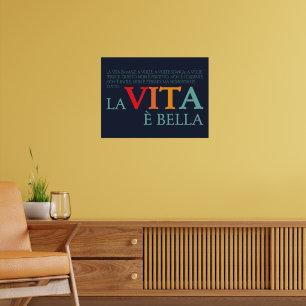 La vita è bella poster