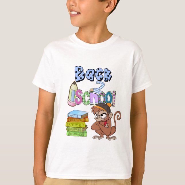 la vuelta al colegio y el mono T-Shirt (Front)