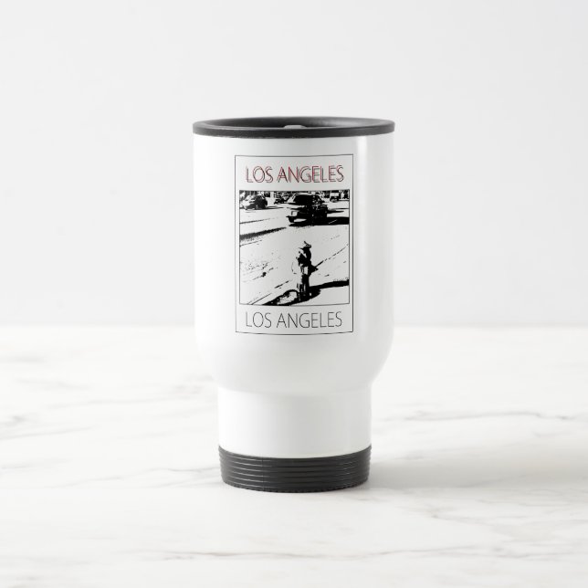 LA water pump Travel Mug (Center)