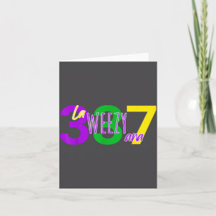 La Weezy Ana Louisiana Mardi Gras 337 New Orleans  Card