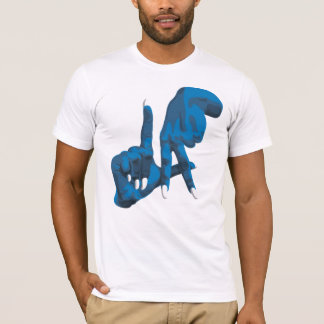 LA White + Back T-Shirt