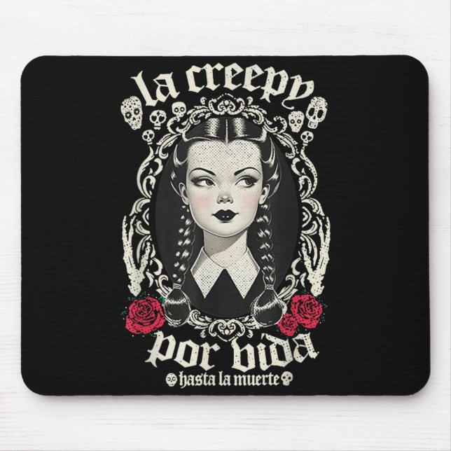La Y Por Vida Goth Mouse Pad (Front)