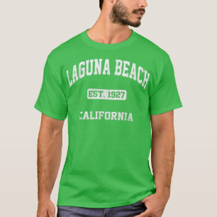 Laa Beach California CA vintage state Athletic sty T-Shirt