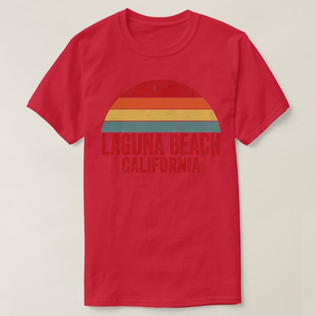 Laa Beach California T-Shirt (Design Front)
