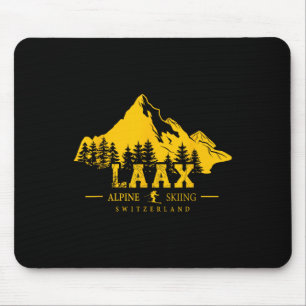 Laax Switzerland Ski Resort Alps Alpine Skiing Swi Mouse Pad