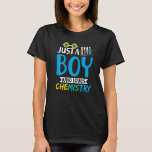 Lab Chemist Boys Laboratory Science Nerd Chemistry T-Shirt