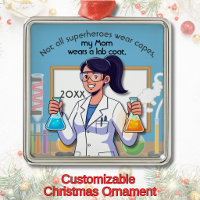 Lab Coat Wearing Mum Is A Superhero