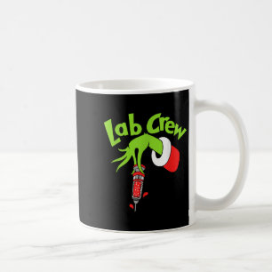 Lab Crew Merry Christmas Laboratory Tech Nurse Xma Coffee Mug