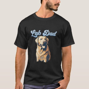 Lab Dad Labrador Dad Dog Lover Long Sleeve T Shirt