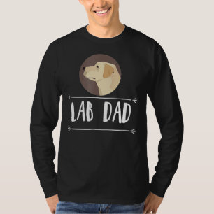 Lab Dad! Yellow Labrador Retriever Dog T-Shirt