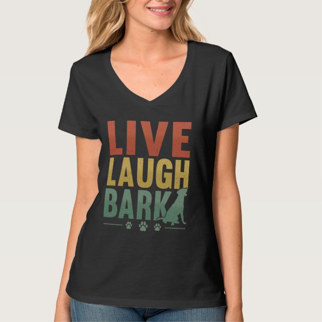 Lab Dog Labrador Retriever Mum T-Shirt (Front)