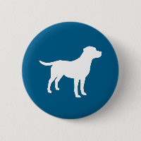 Lab Dog Puppy Baby Shower Silhouette