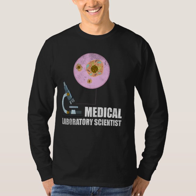 Lab Geek Lab Technician Medical Laboratory Scienti T-Shirt (Front)
