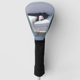 lab group sleeping golf head cover