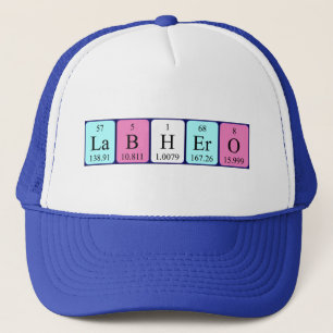 Lab Hero periodic table name hat