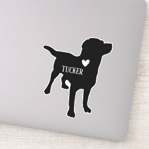 Lab Labrador  Breed Silhouette Custom Name