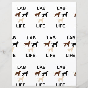 lab life all colours silhouettes