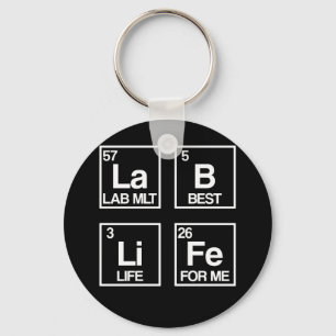 Lab Life Laboratory Research Lab Rat Key Ring