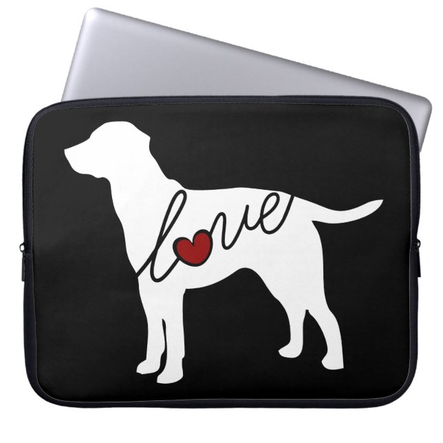 Lab Love Laptop Sleeve (Front)