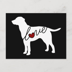 Lab Love Postcard