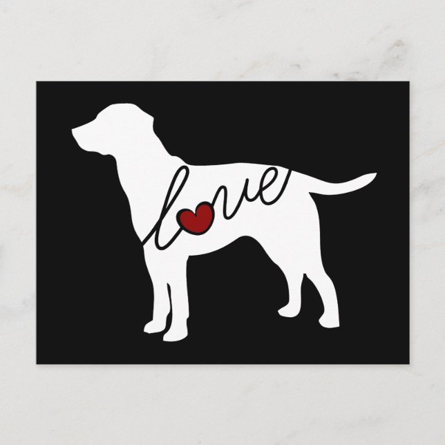 Lab Love Postcard (Front)