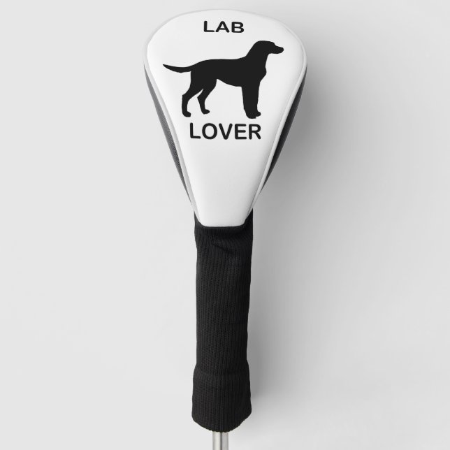 lab lover golf head cover (Front)