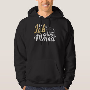 Lab Mama Labrador Retriever Hoodie