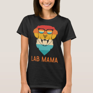 Lab Mum For Labrador Retriever Parents T-Shirt