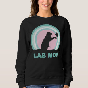Lab Mum For Labrador Sweatshirt