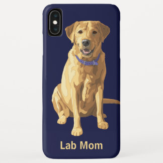 Lab Mum Happy Yellow Labrador Retriever Dog Case-Mate iPhone Case
